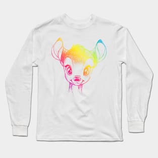 Bambi cute deer Long Sleeve T-Shirt